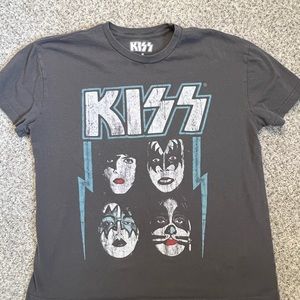 KISS T-shirt Medium Gray